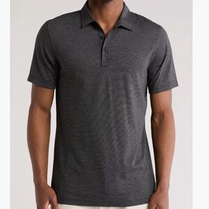 Travis Mathew Polo Golf Shirt Men’s Size XL Heather Gray Short Sleeve